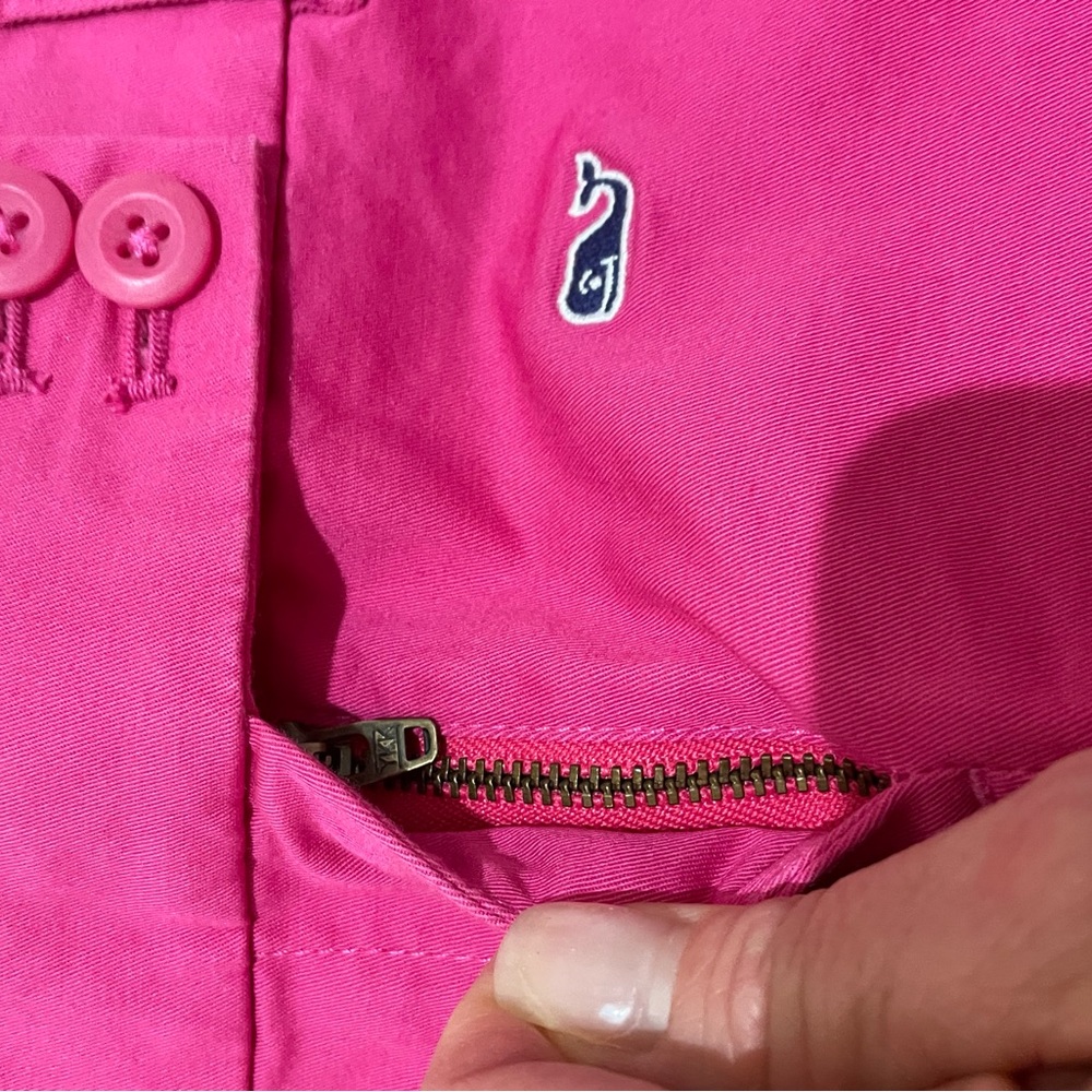 Vineyard Vines size 2 shorts. Never worn, pink with navy whales. - Picture 5 of 9
